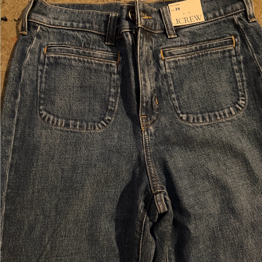 J. Crew Vintage flare Jeans - Classic Blue NWT